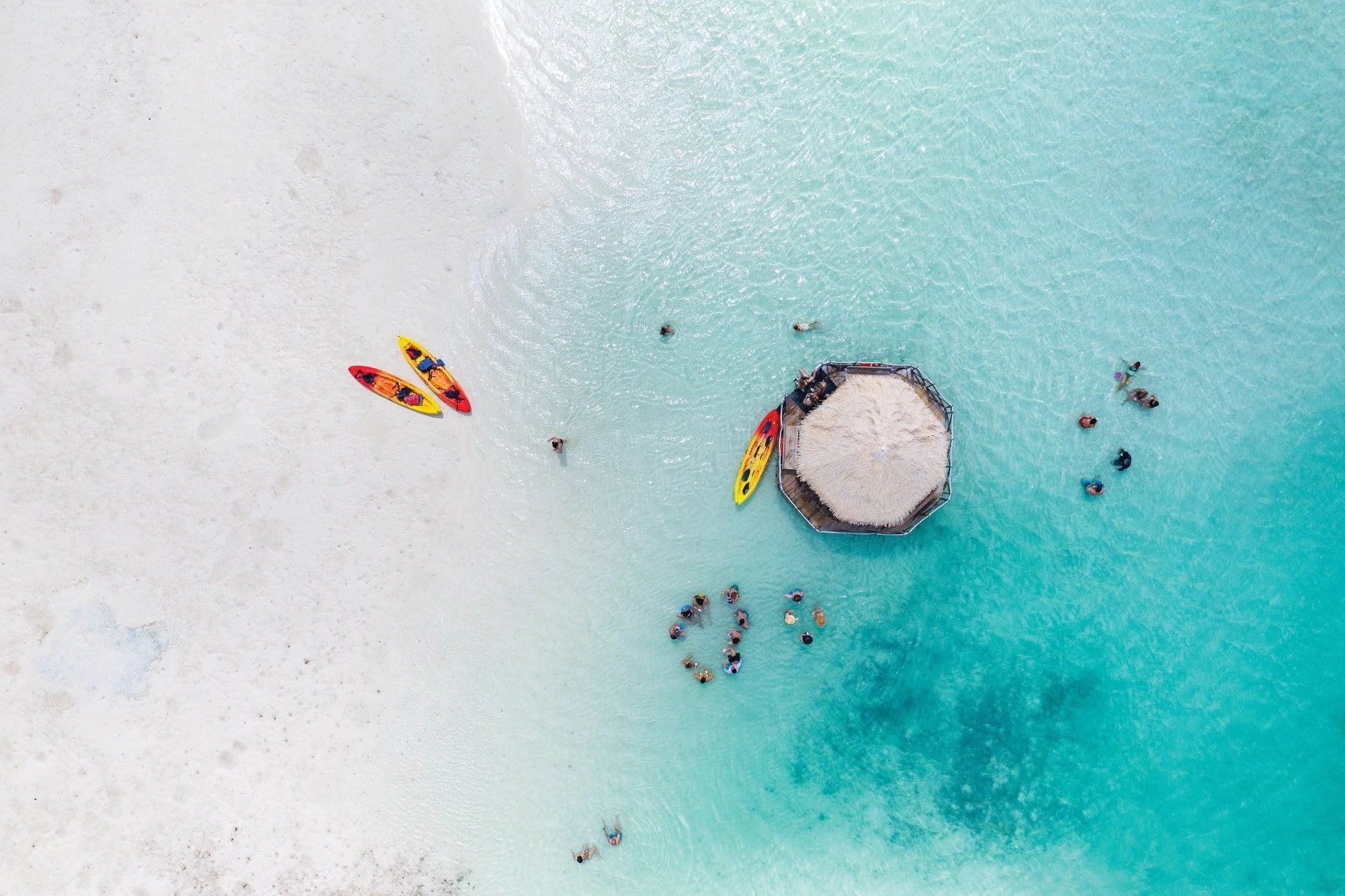 Caribbean island beach